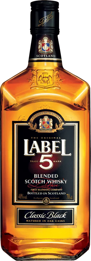 Whisky Label 5 Classic Black